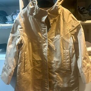 Bruno Cuccinelli hooded cropped coat